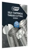 Self-tapping and thread-cutting screws.