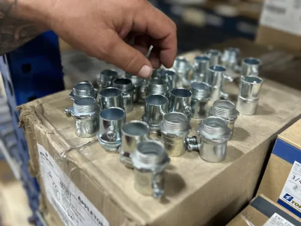 Industrial conduit fittings.