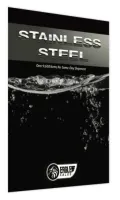 Stainless steel hardware.
