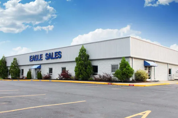 Eagle Sales Memphis, TN location warehouse and store.