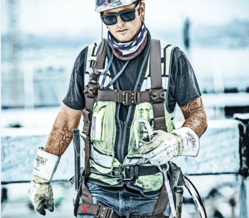 Full body harness products.