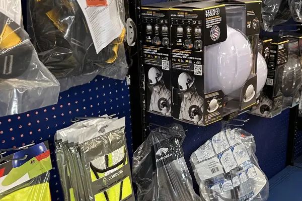 Safety products are in stock at Eagle Sales.