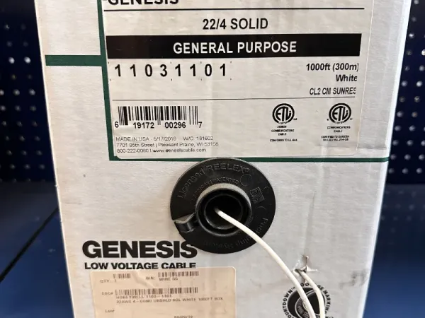 1000 ft. low voltage wire.