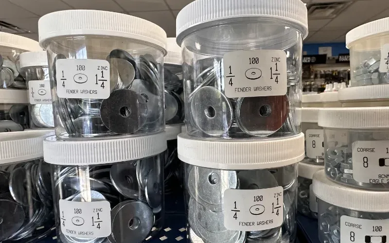 Washers in stock.