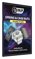 Spring cage nuts.