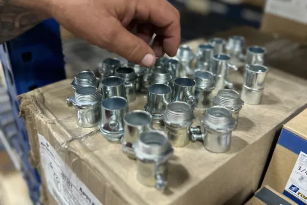 Industrial conduit fittings.